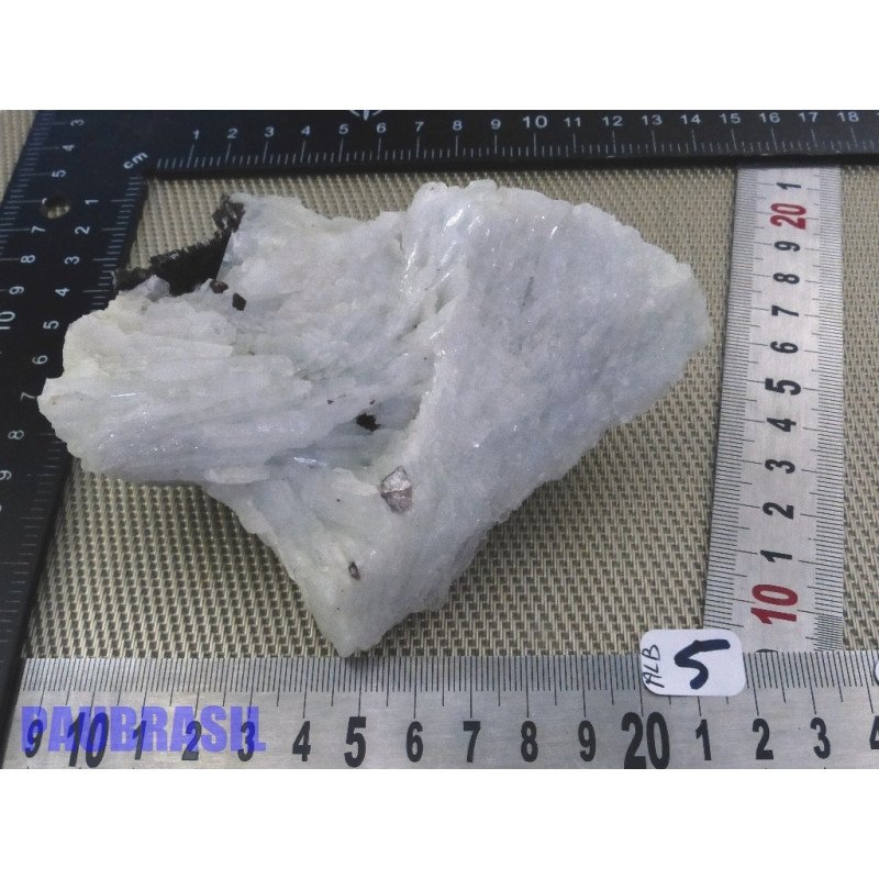 Albite Tourmaline du Brésil en pierre brute 408g