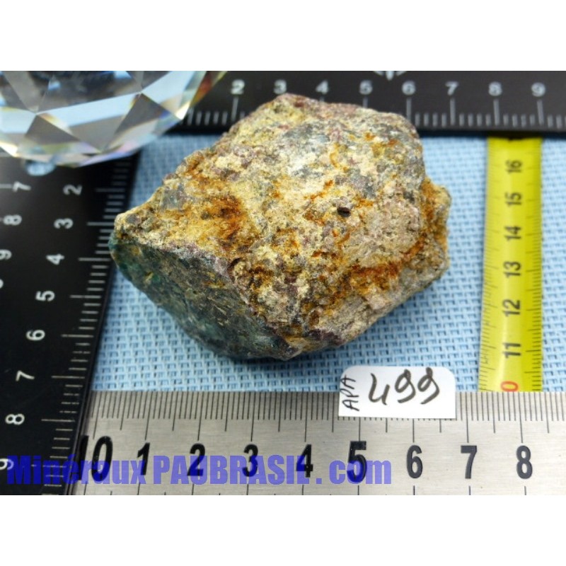 Apatite Bleue en pierre brute du Brésil 192g