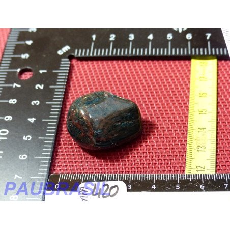 Apatite Bleue Brésil en Pierre Roulée Q Extra 29g