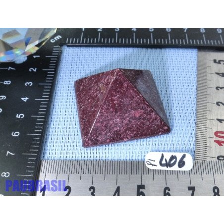 Pyramide en Porphyre Imperial 39mm base 46g