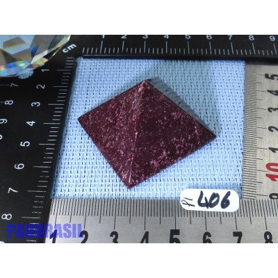 Pyramide en Porphyre Imperial 39mm base 46g