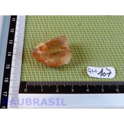 Pointe de Quartz Tangerine de 11gr guérisseur doré Brésil