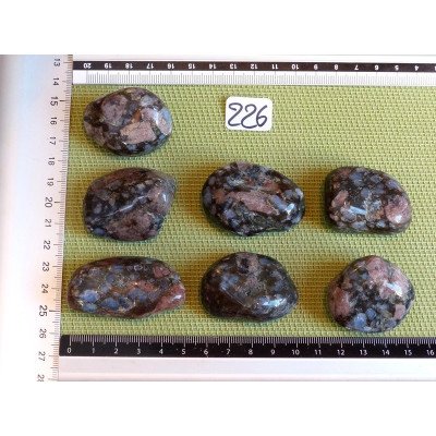 Liberite Pierre Roulée à l unité de 40 à 44 gr | Minéraux Paubrasil