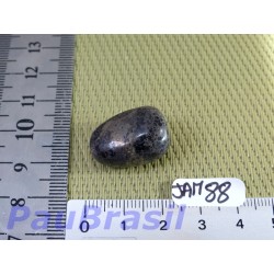 Jade magnétite ou jade noir pierre roulée de 11g