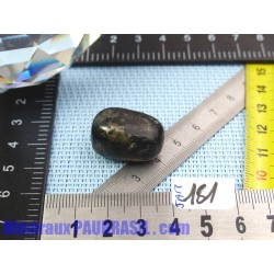 Jade magnétite ou jade noir pierre roulée de 12g