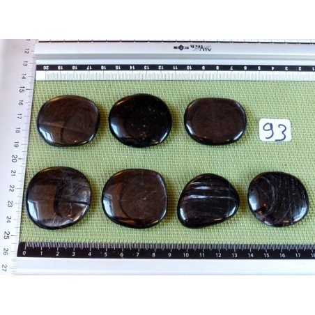 Hypersthene Pierre Plate à l unité de 28 à 31 gr | Minéraux Paubrasil