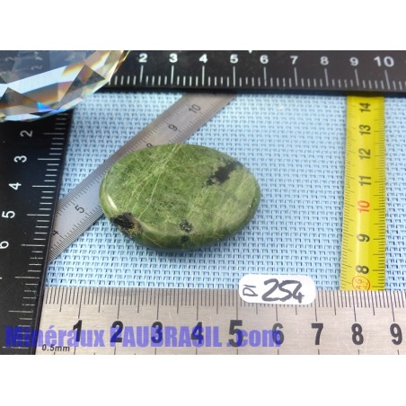 Diopside - Chrome diopside pierre plate 30g