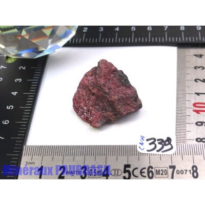 Cinabre - Cinnabre - Cinnabarite brute 21gr50