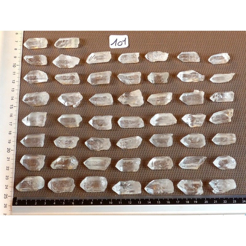 Cristal de Roche Pointe Brute Extra à l unité de 24 à 27 mm | Minéraux Paubrasil