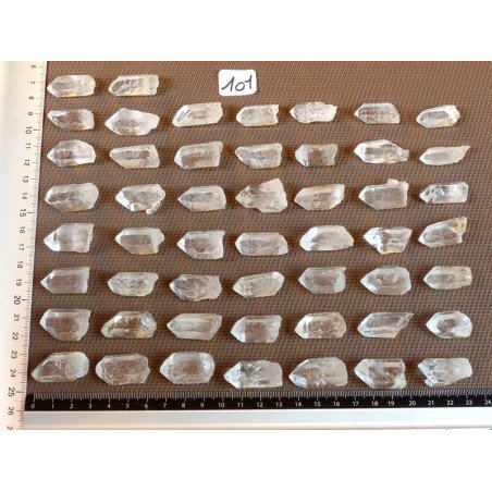 Cristal de Roche Pointe Brute Extra à l unité de 24 à 27 mm | Minéraux Paubrasil