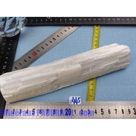 Selenite - Gypse fibreux en pierre brute de 528g