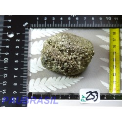 Pyrite du Pérou en pierre brute 641gr