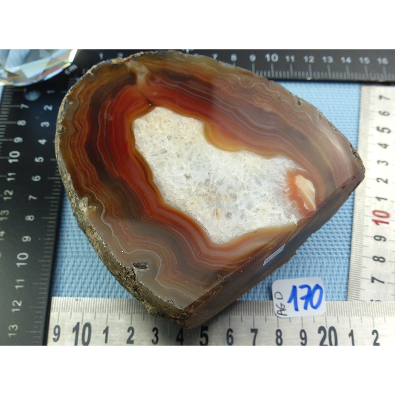 Porte-clé Pierre Naturelle Agate Mousse