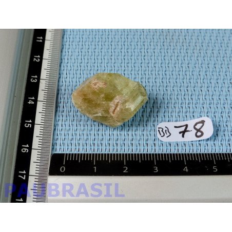 Brazilianite ou Brazillianite en Pierre Brute 9g