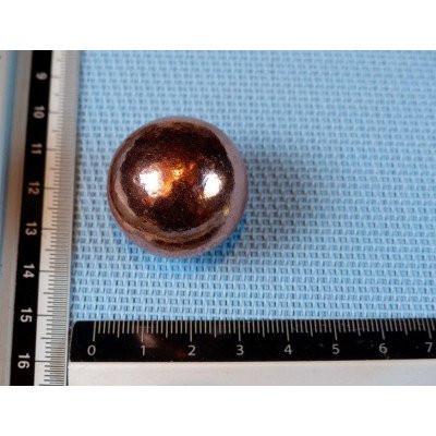 Cuivre sphère de 3 cm diamètre | Minéraux Paubrasil