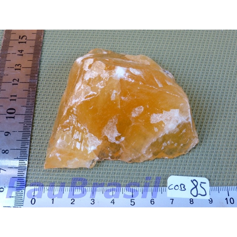 Calcite Orange en Pierre Brute 187gr