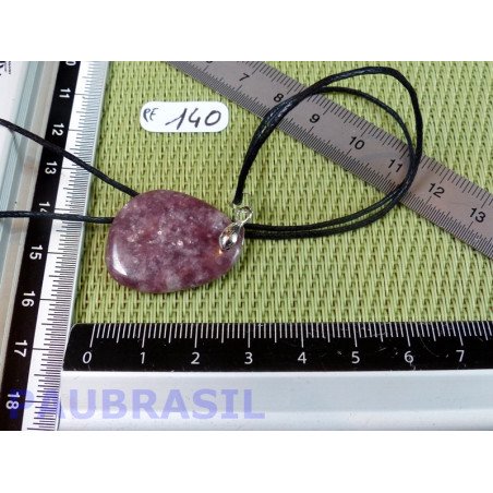 Pendentif Lépidolite mini pierre plate 5g