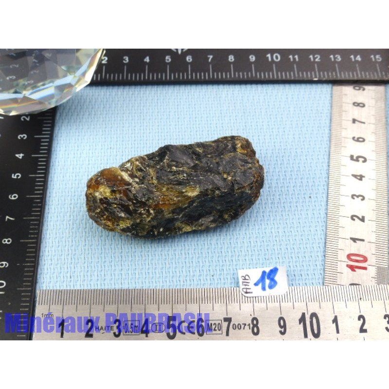Ambre bleu de Sumatra pierre brute Q Extra 35g
