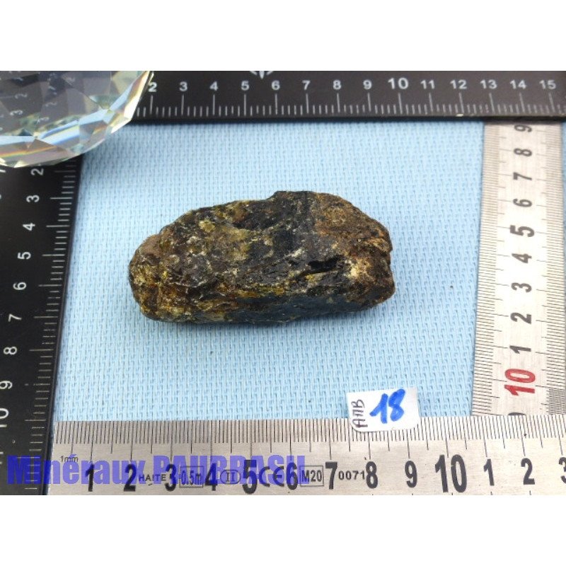 Ambre bleu de Sumatra pierre brute Q Extra 35g