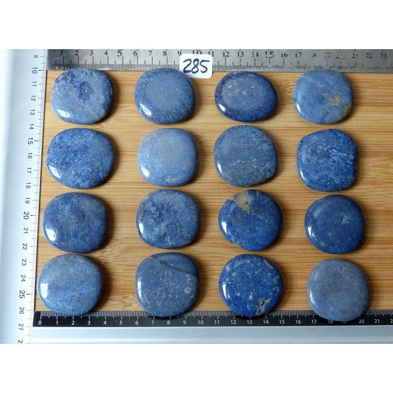 Dumortierite Pierre Plate à l unité de 28 à 30 gr | Minéraux Paubrasil