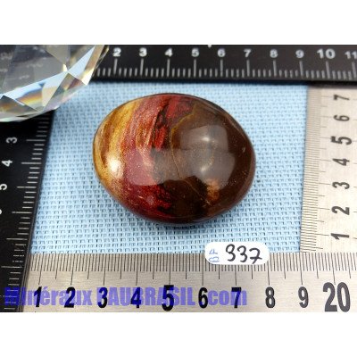 Bois fossilisé savonnette polie 92g Madagascar