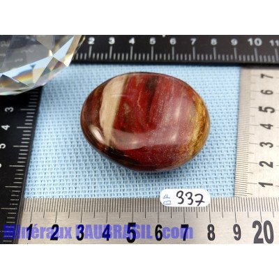 Bois fossilisé savonnette polie 92g Madagascar