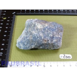 Quartz Bleu - Aventurine Bleue en Pierre brute 192gr