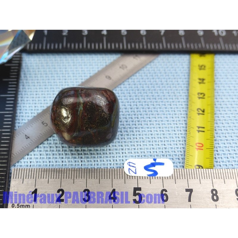 Zarinite en Pierre roulée Q Extra 44g Rare