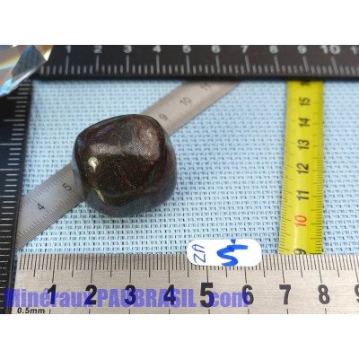 Zarinite en Pierre roulée Q Extra 44g Rare