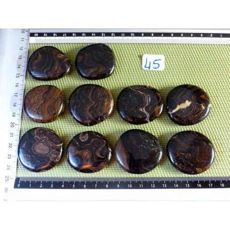 Stromatolite Pierre Plate à l unité de 27 à 30 gr | Minéraux Paubrasil