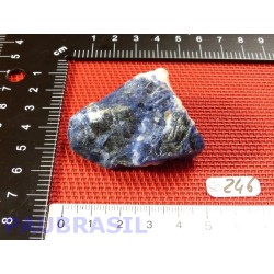 Sodalite ou Ackmanite en pierre brute 39g Q Extra