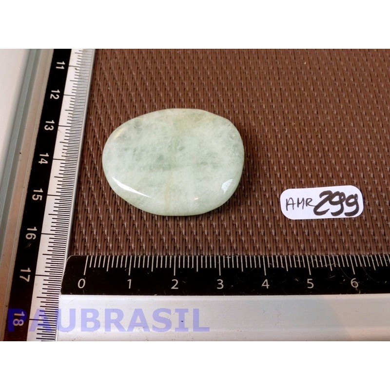 Aigue Marine du Brésil en pierre plate 13g
