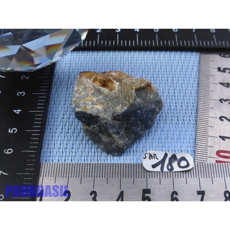 Corindon bleu - Saphir en pierre brute de 45gr