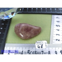 Aventurine Rouge - Quartz Fraise en galet roulé de 27g