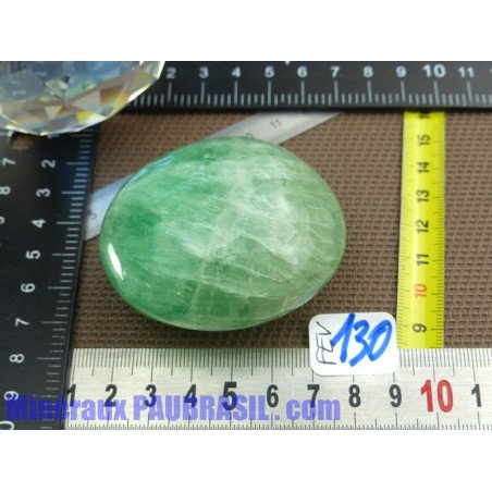Fluorine Fluorite Verte de Madagascar Pierre Polie 195g