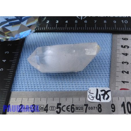 Quartz Fantôme Pointe Brute Madagascar 47g