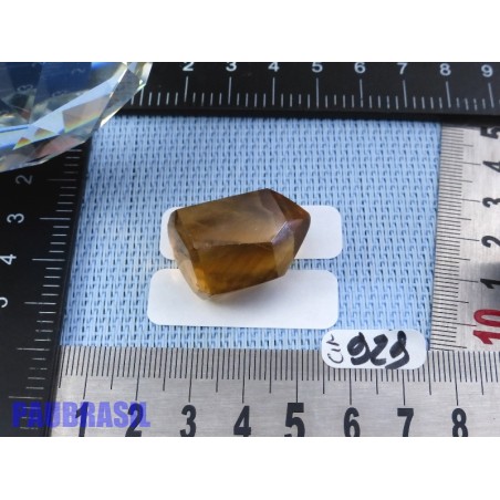 Pointe polie Citrine fumée naturelle Q Extra Congo 15g