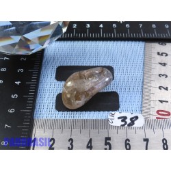 Quartz Actinolite pierre roulée Brésil 14gr rare