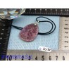 Pendentif Lépidolite mini pierre plate 9gr