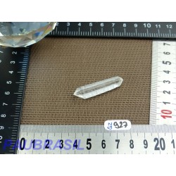 Pointe biterminée en cristal de roche Q Extra  pour lithothérapie 6g