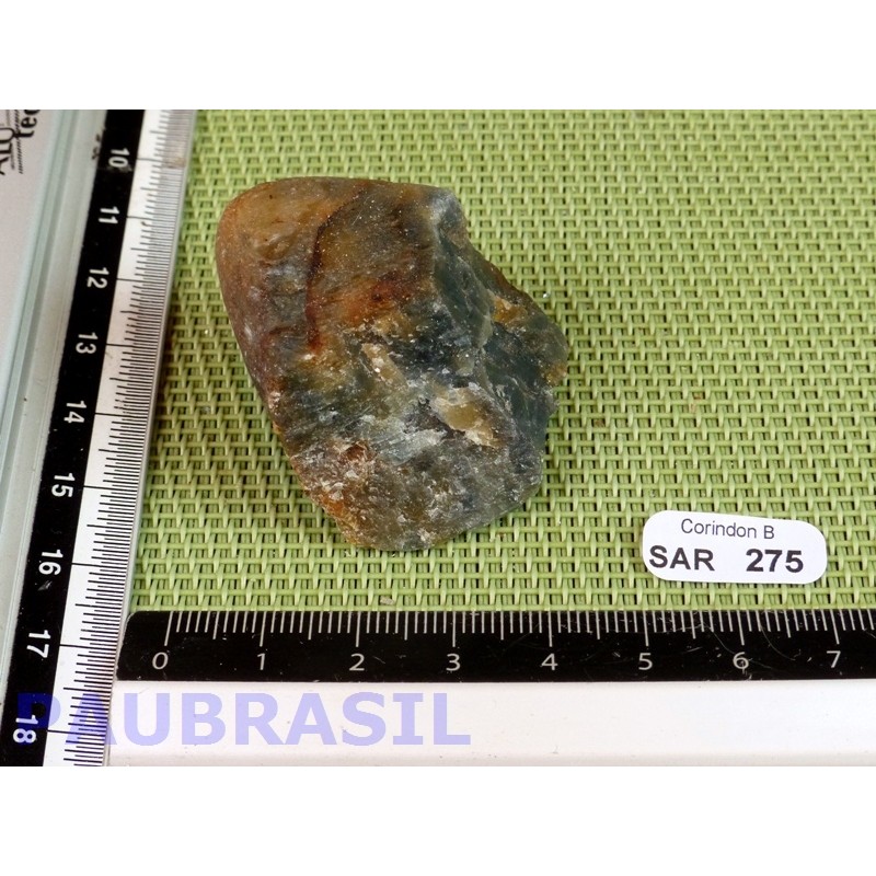 Corindon bleu - Saphir en pierre brute de 52gr