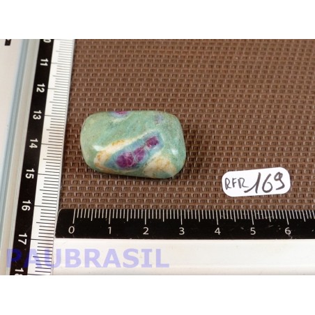 Rubis sur Fuchsite en pierre roulee 16gr