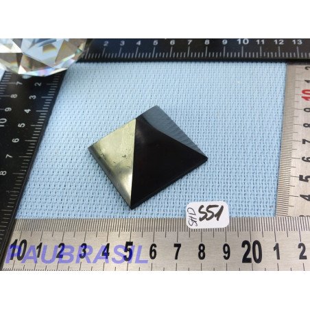 Pyramide en Shungite 42x41mm base 51g