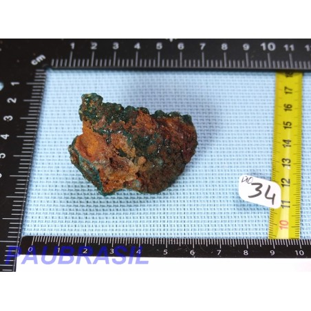 Dioptase en pierre brute Congo 54g