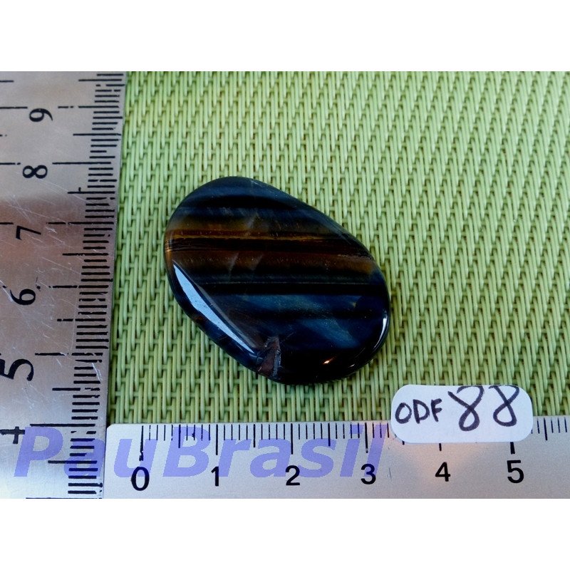 Oeil de Faucon en pierre plate fine de 8g