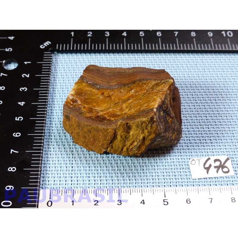 Œil de tigre en pierre brute 89g