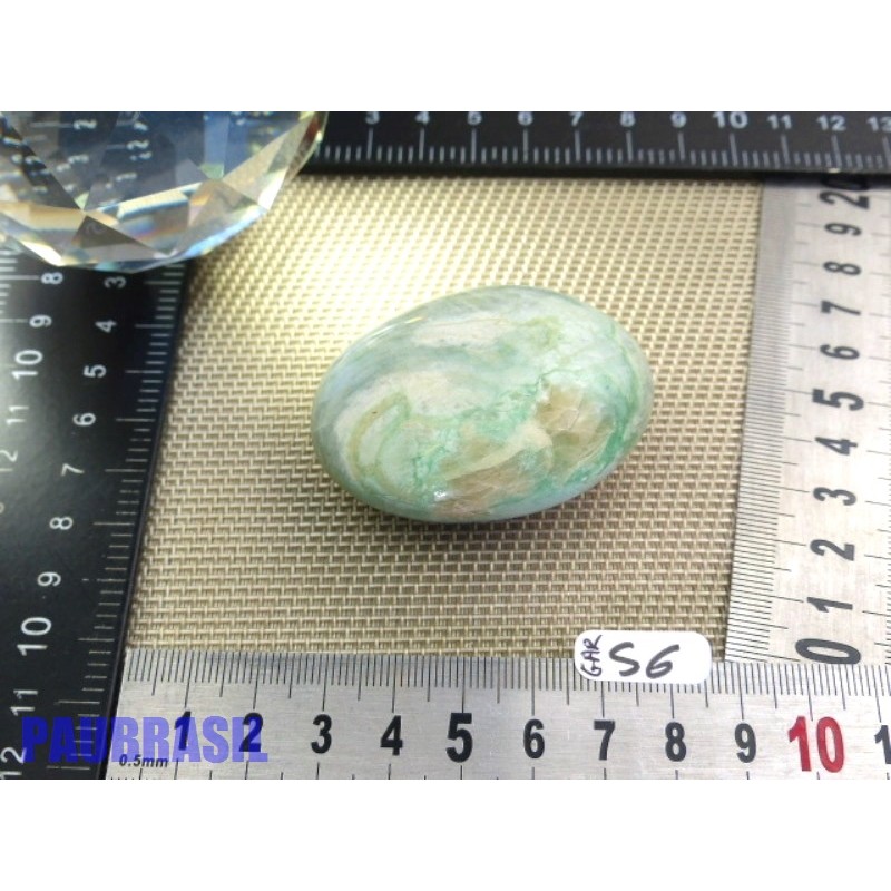 Garnierite Q Extra galet poli jumbo rare 84gr