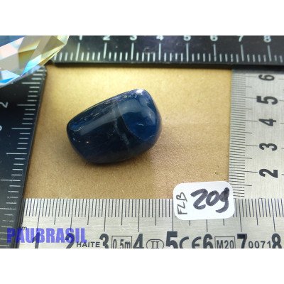 Fluorite bleue en pierre roulée 21gr50