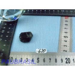 Tourmaline Noire Schorl Inde en Pierre Brute Biterminée Q Extra 12g