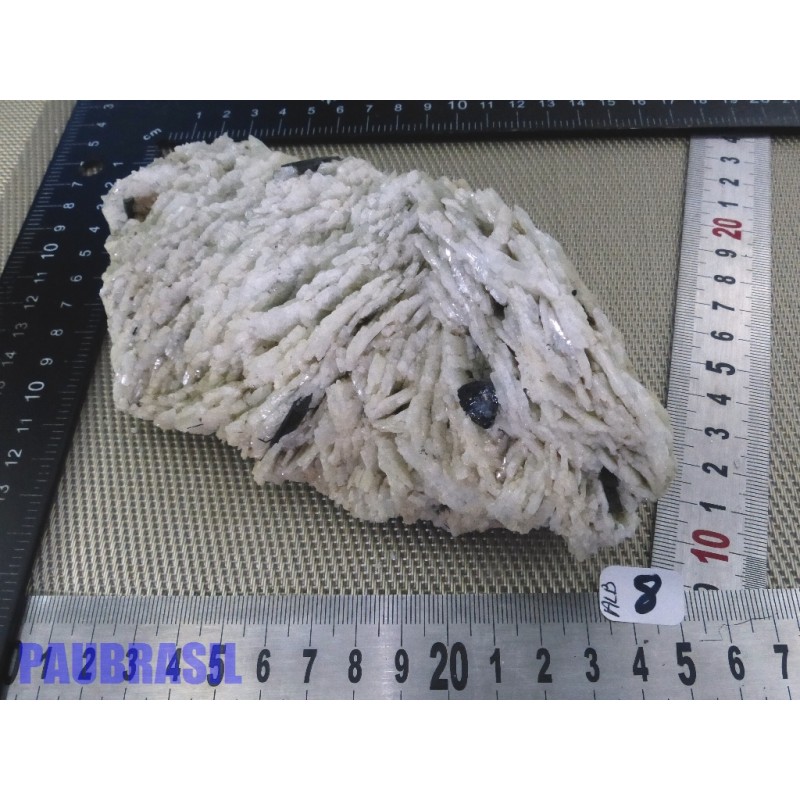 Albite Tourmaline du Brésil en pierre brute 798g